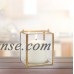 Better Homes and Gardens Metal & Glass Small Lantern, Gold Finish   563409569